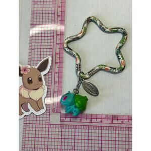 Pokemon Time Bulbasaur Star Keychain